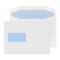 Purely Everyday 3708 enveloppen enveloppen natte kleeflaag met venster wit C5 162 x 229 mm - 90g/m2 | 500 stuks