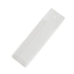 Mopec Scatola Piatta Rettangolare per 3 napoletani, Confezione da 25, 0.70x3.70x14.00 cm, unità
