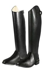 PFIFF 746366, Cañas de Botas de Piel Negra 48-38 Mujeres, 48/38 cm