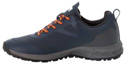 Jack Wolfskin Woodland Shell Texapore Low M, Scarpe da Passeggio Uomo, Blu Notte, 47.5 EU