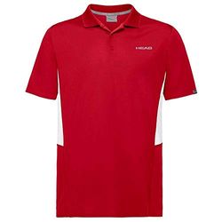 HEAD Club Tech Polo Shirt B Red