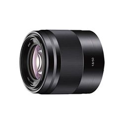 Sony SEL-50F18B Obiettivo a Focale Fissa 50 mm F1.8, Stabilizzatore Ottico, Mirrorless APS-C, Attacco E, SEL50F18B, Nero