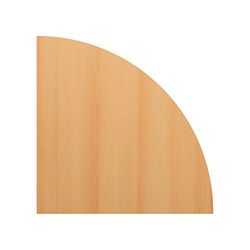 Möbelpartner Placa de Esquina para Socio de Muebles 1416, decoración de Madera de Haya, Aprox. 65,0 x 65,0 x 2,2 cm.