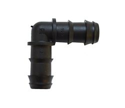 S&M Codo - Goteo 16 mm, 50 Unidades, 5 x 14.5 x 24 cm, Color Negro