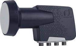 Inverto 5447 IDLB-QDL410-PREMU-OPN Quad-LNB blå