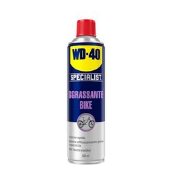 WD-40 - Specialist - Sgrassante Bike - Azione Rapida - Rimuove grasso, olio, polvere e sporco - Rallenta l’usura - Non lascia residui - Ideale per Catena Bici, Deragliatori e altro - Spray 500ml