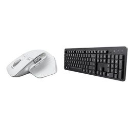 Logitech MX Master 3S & Trust Ody II Silent Wireless Keyboard