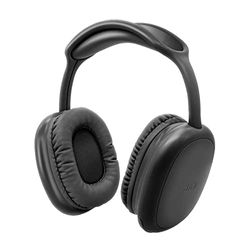 JAZ SBS - Auriculares inalámbricos Neo Wave con Almohadillas y Diadema Acolchadas, Cable de Carga USB-C Incluido, 18 Horas de Uso consecutivo, Negro, 20,7 x 18,7 x 8,5 cm