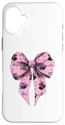 Coquette Bow First Responder EMS EMT Girl Mom Mother's Day Case for iPhone 16 Plus