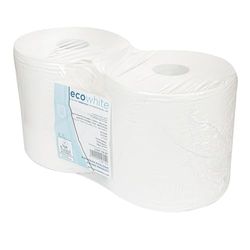García de Pou 156.04 Matatrapos Ecolabel 2 warstwy, 900 arkuszy, 19 G/M2, Średnica 26 x 26 cm, 2 szt., Celuloza biała