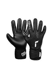 Reusch Pure Contact Infinity Junior Voetbalhandschoenen voor kinderen met binnennaadconstructie voor professionele keeperprestaties op kunstgras