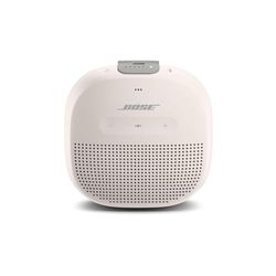 Bose SoundLink Micro Bluetooth-högtalare: Liten, bärbar, vattentät högtalare med mikrofon, White