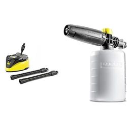 Kärcher T-Racer T 7 Plus Nouveau - Sortie Janvier 2020, Jaune/Noir, 769 mm x 288 mm x 996 mm & Canon à Mousse 0,6L Accessoire pour nettoyeurs Haute Pression
