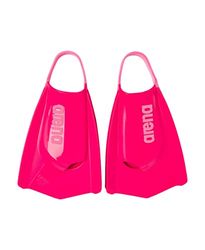Arena Powerfin Pro II Unisex, vuxna simträningsfenor, män och kvinnor, silikon, simfötter med korta flikar, vänster till höger, anpassade, rosa, storlek 4,5–5,5