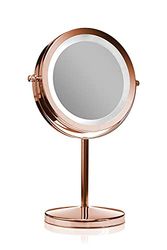 Gillian Jones - Make-up Spiegel w/LED - Rosegold