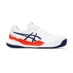 ASICS Gel-resolution 9 Gs Clay sneakers, EU, Vit blå expanse, 37.5 EU