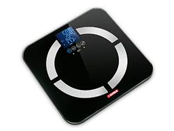 Gima Body Fat-weegschaal, analysator voor spiermassa, vet, botten en water, zwart