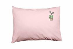 Bona Basics, Housse de Coussin Décorative, Décoration de la Maison pour canapé, Cafétéria, Taille: 50x35 cm, Couleur: Rose Clair
