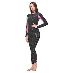 Seac Sense lång, våtdräkt i ett stycke för damer för snorkling och undervattensport, 3 mm superelastisk neopren
