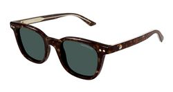 Montblanc MB0320S Zonnebril voor heren, van gerecycled acetaat, meerkleurig, eenheidsmaat