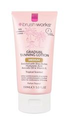 Brushworks Gradual Tanning Lotion Medium - 150ml