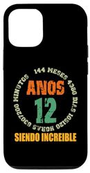 Carcasa para iPhone 12/12 Pro Aniversario 12 AÑOS SIENDO INCREIBLE