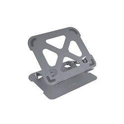 TooQ TQLRS0012-AL-G Support de Levage Ergonomique en Aluminium pour Ordinateur Portable Gris