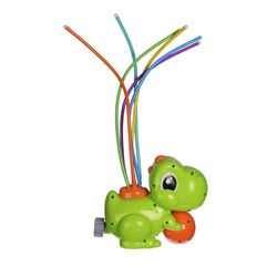 WELL HOME MOBILIARIO & DECORACIÓN- Arroseur 'Dino' avec 6 tuyaux, WH14739, Multicolore, 20x12x17