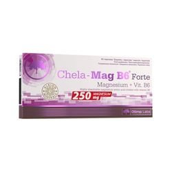 OLIMP Sport Nutrition Olimp Labs Chela-Mag B6 Forte Capsules, Pack of 60 Mega Capsules