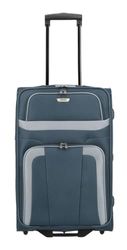 paklite Handgepäck Koffer mit 2 Rollen, Reisekoffer Klein, Orlando, Klassivenanube Weichgepäck Trolley im zeitlosen design, Marinha, Trolley para portátil