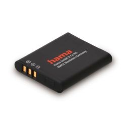 Hama Batteria agli ioni di litio DP 344" per Olympus Li-50B (batteria agli ioni di litio, batteria di ricambio, batteria 800 mAh, per Olympus SZ-10, SZ-12, SZ-15, 1020, 1030, 9000, SP-800UZ, SP-810UZ,