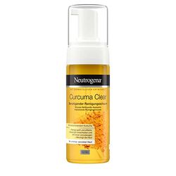 Neutrogena Curcuma Clear Facial Cleansing, Soothing Cleansing Foam, Makeup Remover, 150 ml