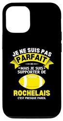 Coque pour iPhone 15 Rochelais Rochelle Rugby Je Suis Supporter Rochelais