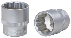 'KS Tools KST de 911.3987 de S 3/8 de 12 cantos (Vaso, 14 mm, en colgador)