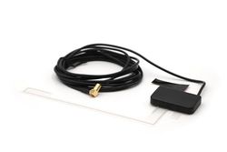 Blaupunkt Antena Adhesiva Activa Dab/Dab+, con Amplificador Integrado de 15 dB, Conector SMB de 12 V, Cable de 3 m, Montaje en Parabrisas Delantero