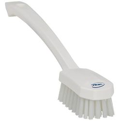 Vikan - Hygiène - Brosse à Vaisselle - Universelle - Fibres Moyennes - Blanc