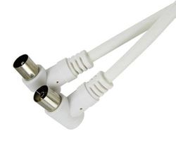 Brightium Coaxiale aansluitkabel 1,5 m, zwart, RG59 - ideaal voor video-overdracht en hoogfrequente signalen.