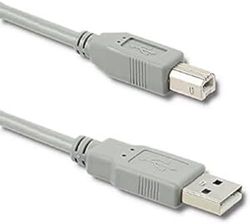 Qoltec Cable USB 2.0 A macho | B macho | 0,19 m