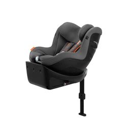 CYBEX Gold Sillita de auto Sirona Gi i-Size Plus incl. Base, De 3 meses a 4 años aprox., Máx. 20 kg, 61 - 105 cm (Desde 40 cm con adaptador para recién nacidos), Lava Grey