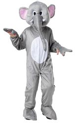 Dress Up America Elefante Mascotte Per Bambini - Costume Da Elefante Per Bambini - Mascotte Animale Da Circo