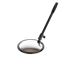 Dancop IS-L 35 acryl inspectiespiegel met licht, rolvoeten en telescopische arm, 350 mm diameter