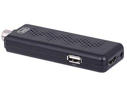 Trevi HE 3361 T2 - Mini Digitale Terrestrische Decoder HD DVBT-T2 HEVC met Codec H.265 10 Bit, HDMI, Audio/Video-uitgang, Klein Formaat, Afstandsbediening