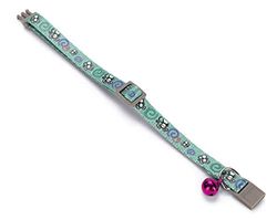 Flamingo Collier pour Chat As Souris Turquoise 30 cm 10 mm