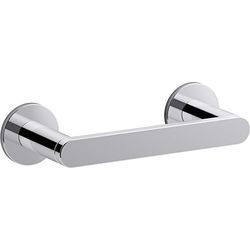 KOHLER K-73147-CP Portarotolo girevole composto, cromo lucido, 2,00 x 3,19 x 6,00