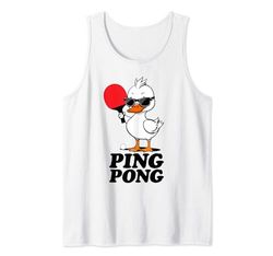 Ping Pong Diseño Tenis De Mesa Y Tenis De Mesa Camiseta sin Mangas