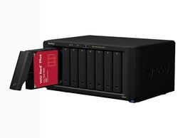 Synology DS1821+ 4 GB NAS 48TB (8X 6TB) WD Red Plus, monterad och testad med SE DSM installerad