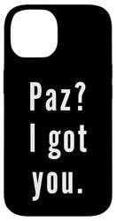 Paz? Ti ho preso. Custodia per iPhone 14