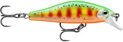 Rapala - Leurre de Pêche Shadow Rap Solid Shad - Construction Plastique - Leurre Pêche d'Eau Douce Coulant - Profondeur de Nage 0,9-1,2m - Taille 5cm / 5,5g - Fabriqué en Estonie - Green Shad