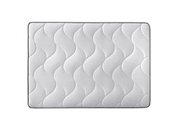 VEGGIE MATTRESS ANIMAL FREE Materasso Pacifico, Memory Foam, Bianco, 80x190 cm