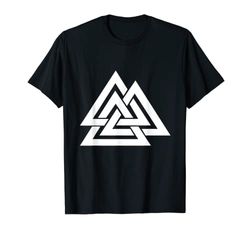 Símbolo de Valknut Nórdico pagano Mitología Nórdico Camiseta